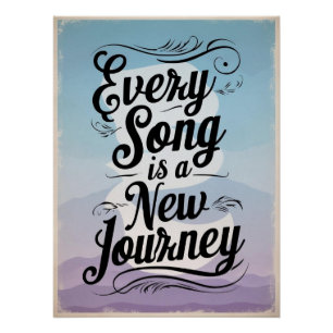 Every Song Is A New Journey option 2 Poster
