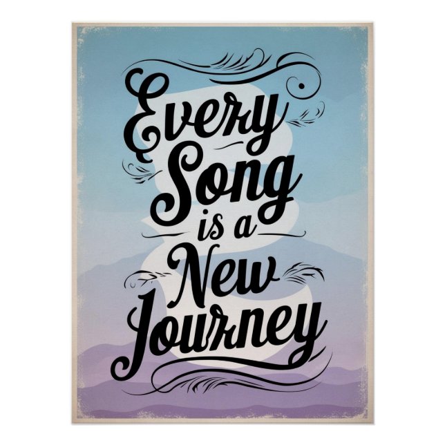 Every Song Is A New Journey option 2 Poster (Front)