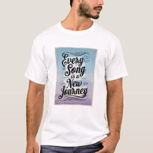Every Song Is A New Journey option 4 T-Shirt