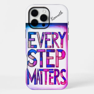 Every step matters in vibrant art. iPhone 16 pro max case