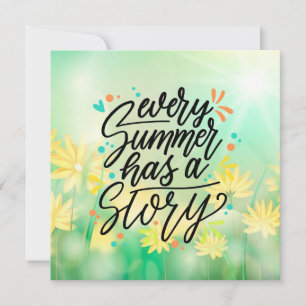 Every Summer Has A Story -23431 Holiday Card