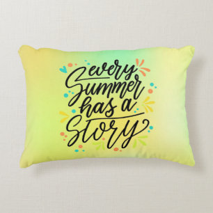 Every Summer Has A Story Decorative Cushion