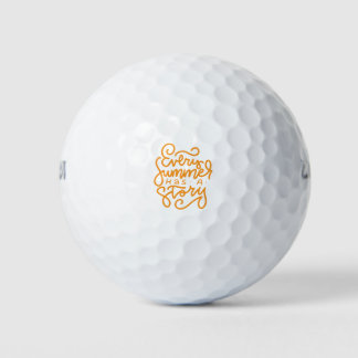 Every summer has a story golf balls