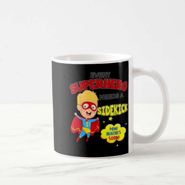 Every Superhero Needs A Sidekick New Big Brother  Coffee Mug (Right)