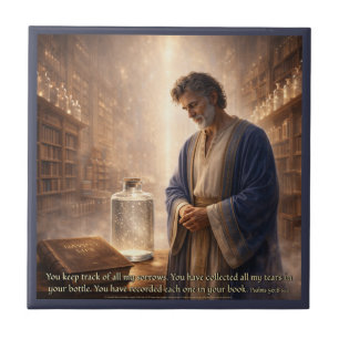 Every Tear Remembered  Ceramic Tile