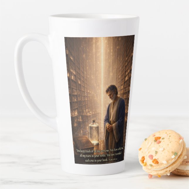 Every Tear Remembered  Latte Mug (In Situ)
