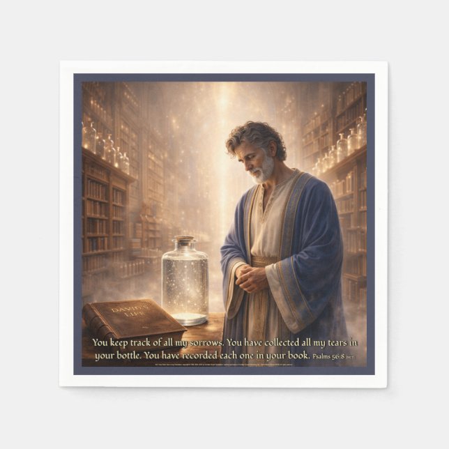 Every Tear Remembered  Napkin (Front)