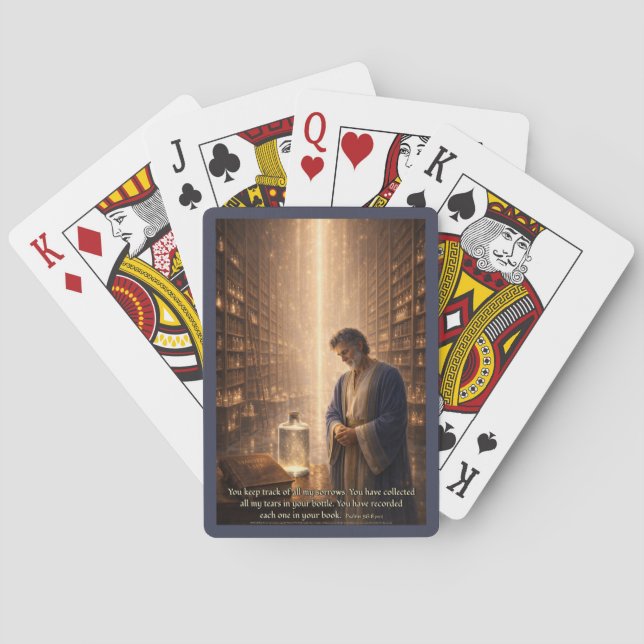 Every Tear Remembered  Playing Cards (Back)