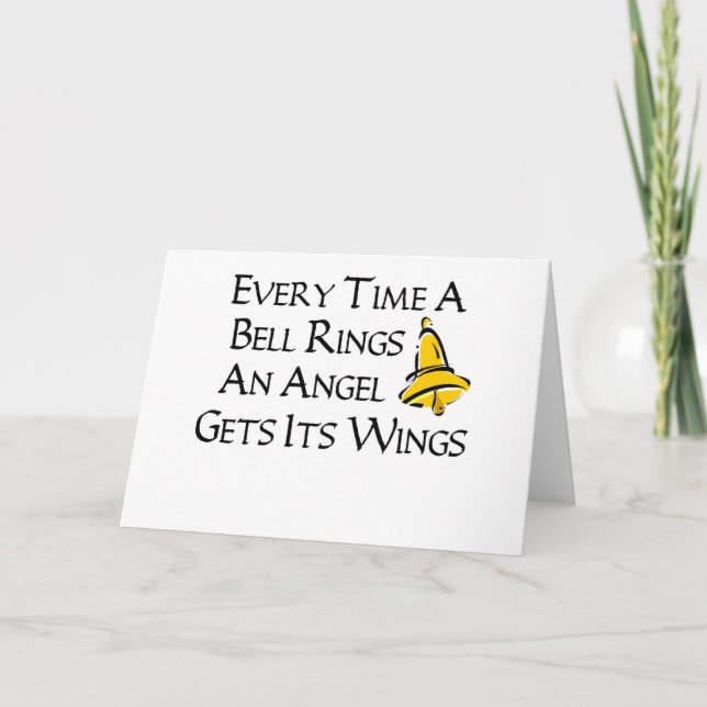 Every Time a Bell Rings Holiday Card (Front)