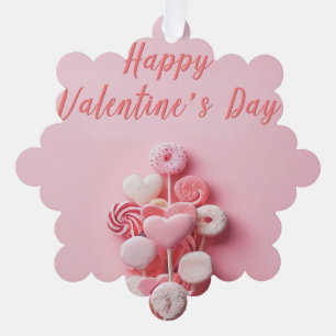 Every Time My Heart Beats for You - Valentine's Tree Decoration Card
