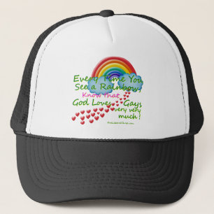 Every time You see A Rainbow Trucker Hat