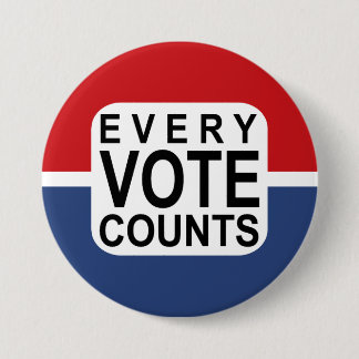 Every Vote Counts button