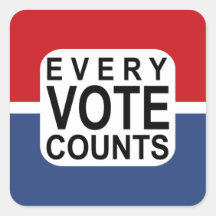 Every Vote Counts sticker