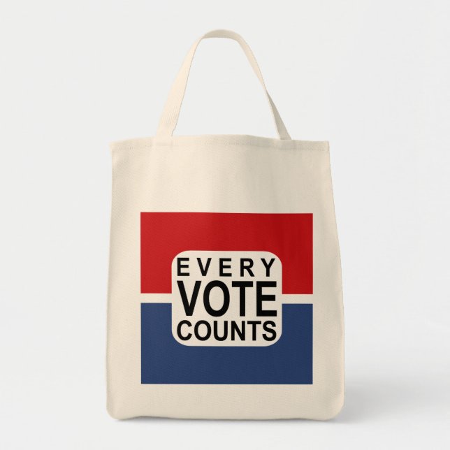 Every Vote Counts Tote Bag (Front)