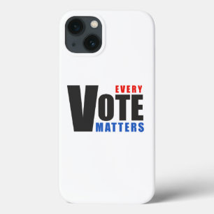 Every Vote Matters - your vote is your power iPhone 13 Case