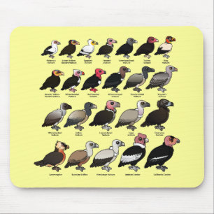 Every Vulture Mouse Pad