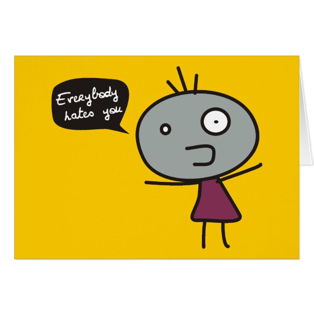 Everybody Hates You (Front Horizontal)