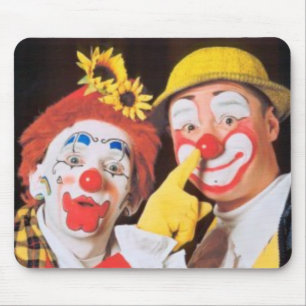 Everybody Loves A Clown Mouse Pad
