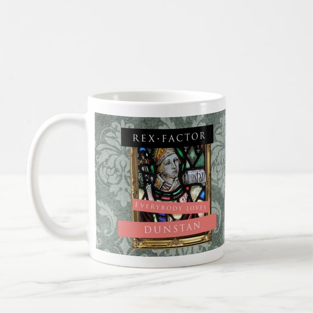 Everybody Loves Dunstan, Mug Patterned (Left)