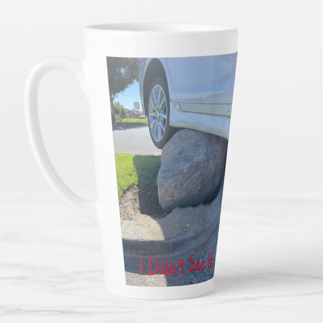 Everybody Makes Mistakes A Latte Rock By Zazz_it L Latte Mug (Left)