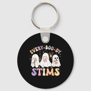 Everyboody Stims Halloween Special Education Key Ring