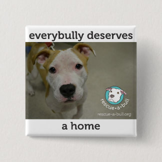 Everybully - simon 15 cm square badge