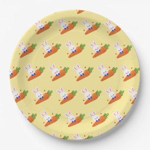 Everybunny Paper Plate
