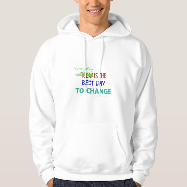 Everyday Changes - Men Hoodies (Front)