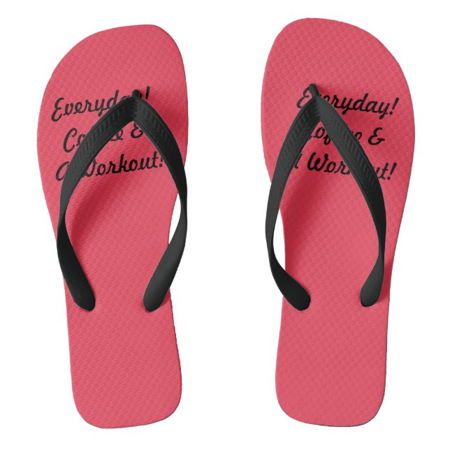 Everyday Coffee & Workout Thongs (Footbed)
