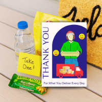 Everyday Delivery Driver Card With Your Message