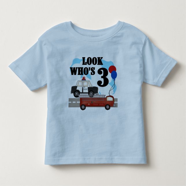 Everyday Heroes 3rd Birthday Tshirts and Gifts (Front)