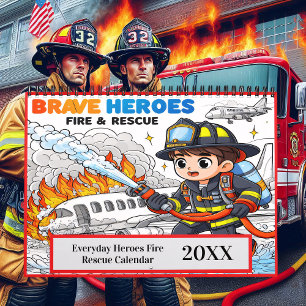 Everyday Heroes Fire Rescue 2025/2026 Calendar