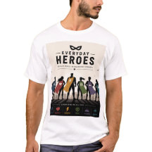 Everyday Heroes Superhero T-Shirt – Courage Streng