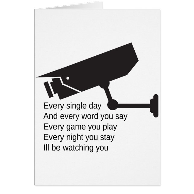 Everyday I'm Watching You (Front)