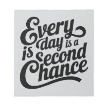 Everyday is a Chance - Mathematical Art Notepad