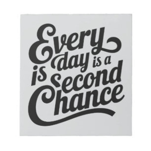 Everyday is a Chance - Mathematical Art Notepad