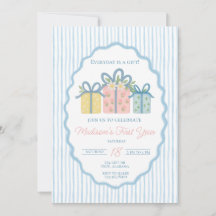 Everyday is a Gift First Birthday, Grandmillennial