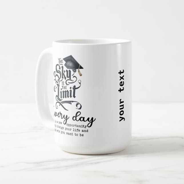 Everyday is a new opportunities coffee mug (Front Left)