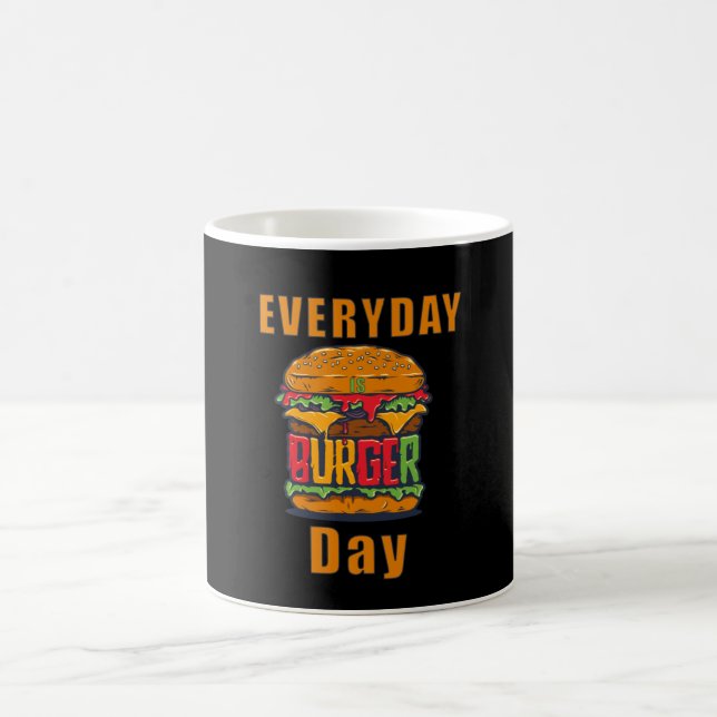Everyday is Burger Day Coffee Mug (Center)