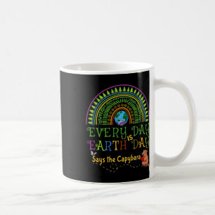 Everyday Is Earth Day Capyra Climate Change Save P Coffee Mug