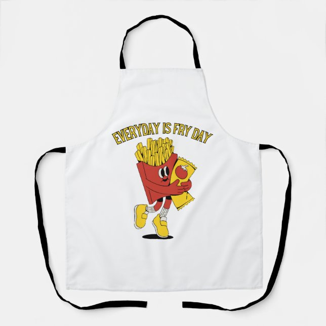 Everyday Is Fry Day Apron (Front)