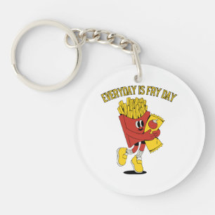 Everyday Is Fry Day Key Ring