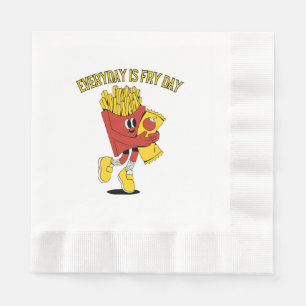 Everyday Is Fry Day Napkin