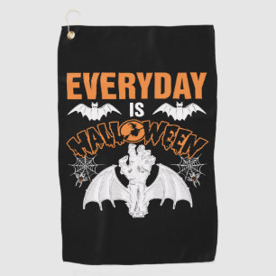 Everyday is Halloween Golf Towel