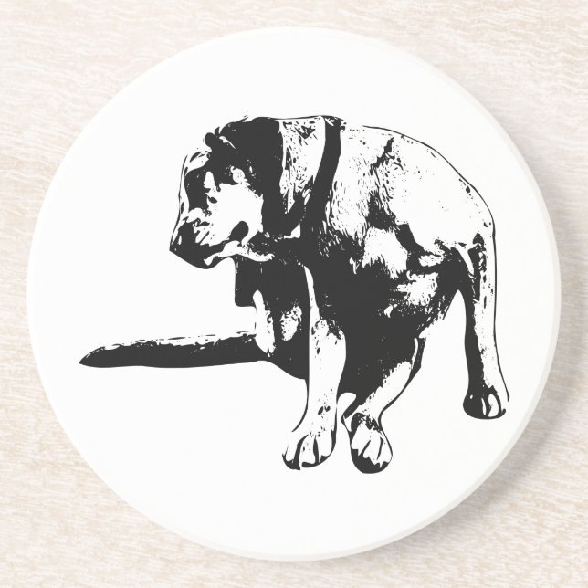 Everyday Joy Labrador Coaster Set (Front)