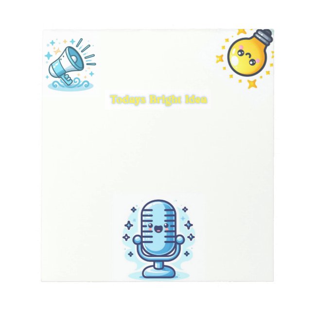 Everyday Magic – Printed Notepad (Front)