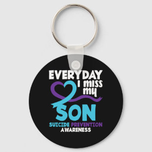 Everyday Miss Son Prevention Awareness Performance Key Ring