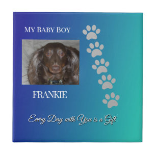 Everyday Pawprints Tribute Ceramic Tile