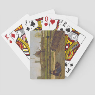 Everyday Scene, near Florence, c.1865 Playing Cards