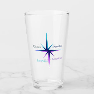 Everyday Symbols Drinking Glass